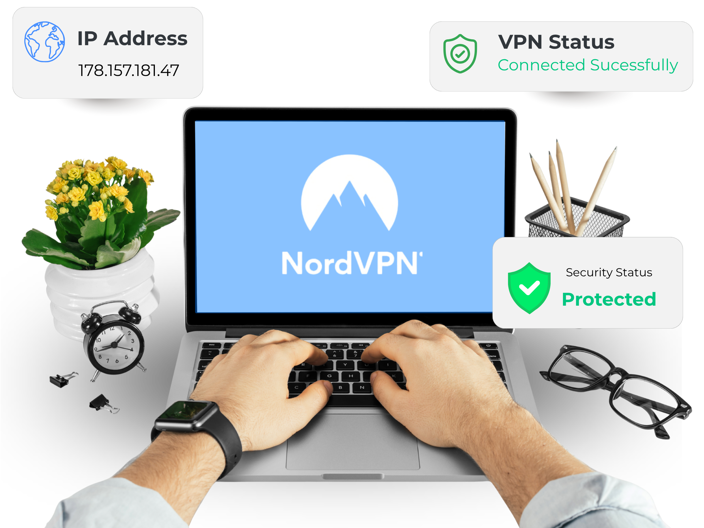 Secure business networking